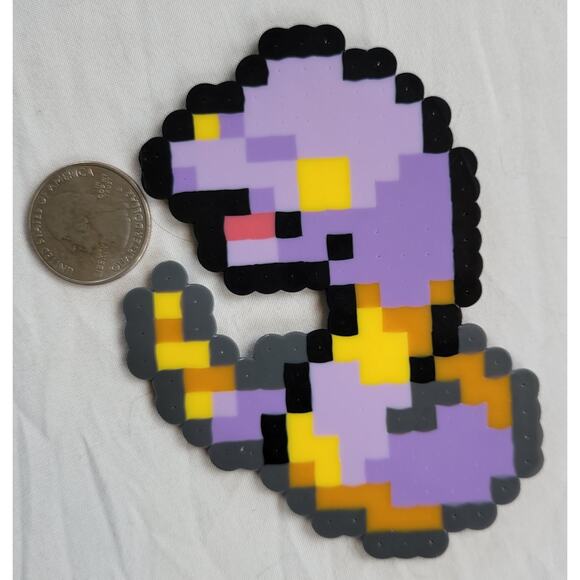 Ekans Menu Icon Pokemon Perler Bead Pixel Art - Picture 1 of 3